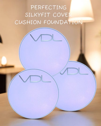 パーフェクティング シルキーフィット カバー クッション ファンデーション/VDL/クッションファンデーションを使ったクチコミ(2枚目)
