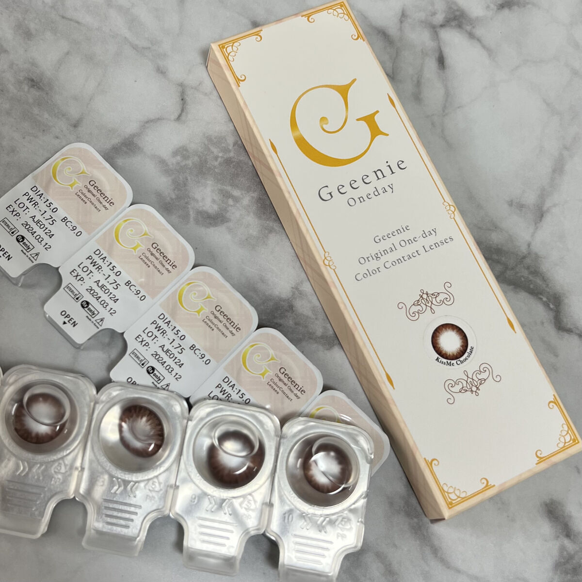 KissMe/Geeenie/カラーコンタクトレンズを使ったクチコミ（2枚目）