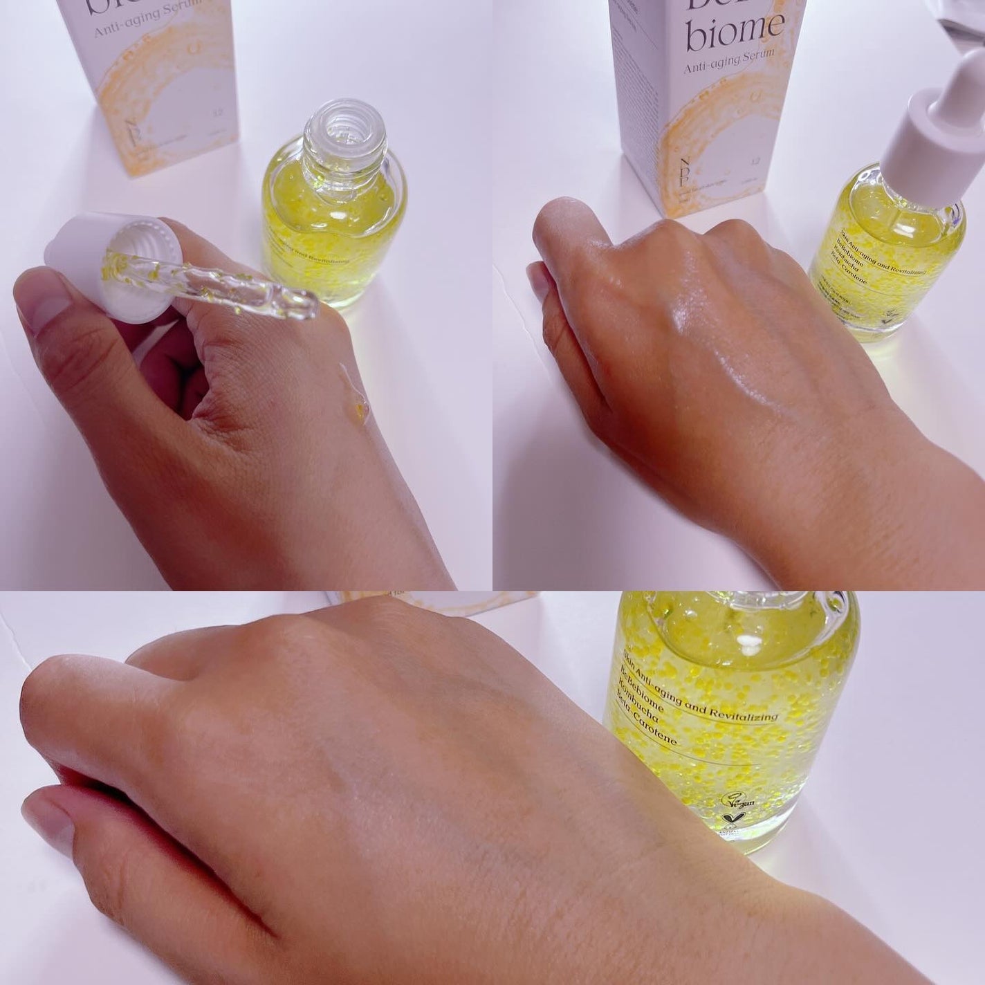 ベベバイオームアンチエイジングセラム/NATURAL DERMA PROJECT/美容液を使ったクチコミ(5枚目)