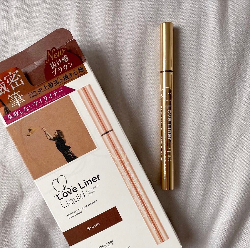 ラブ・ライナー リキッドアイライナーR3/ラブ・ライナー/リキッドアイライナーを使ったクチコミ(1枚目)