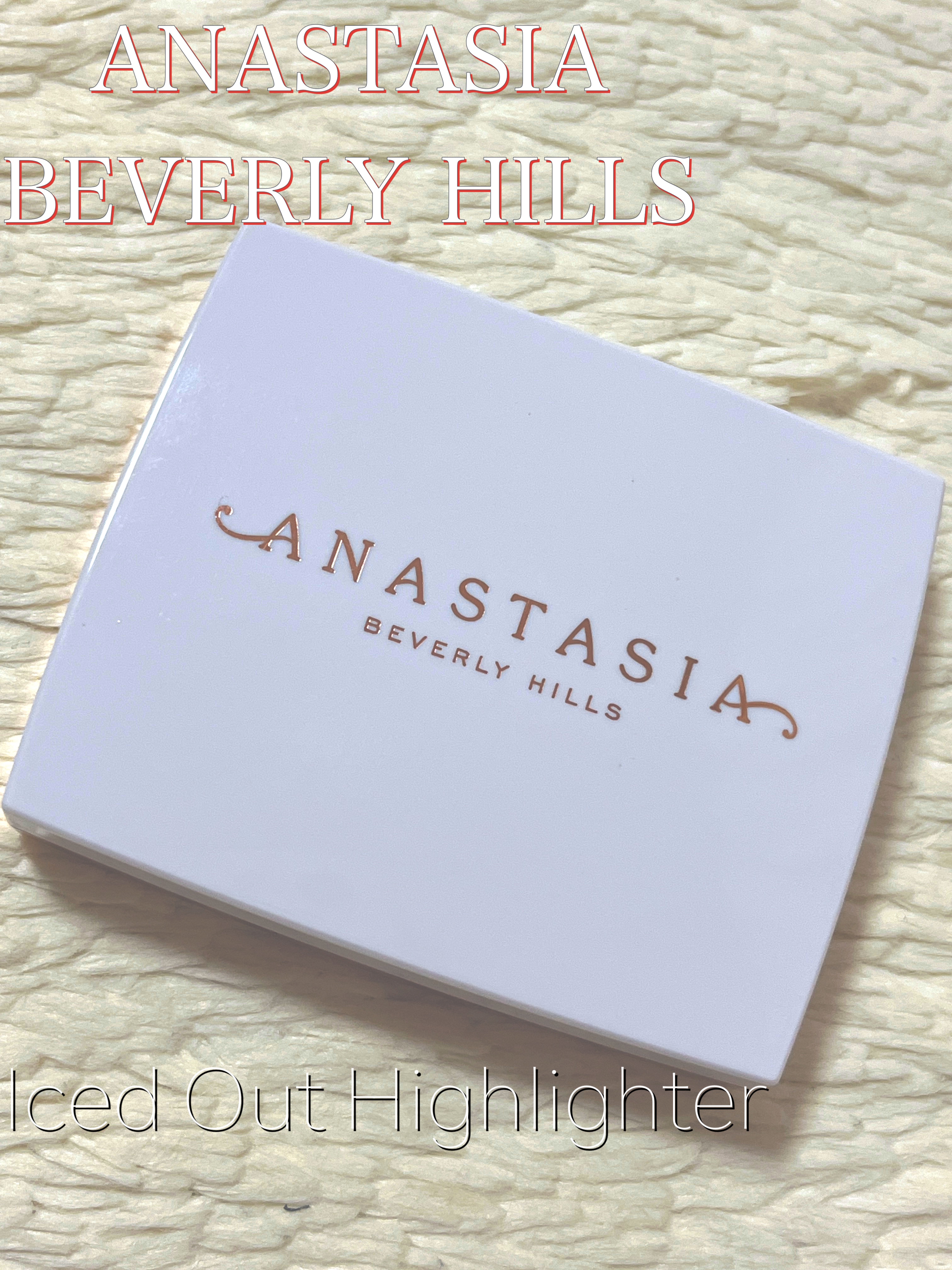 iced out ハイライター/アナスタシア ビバリーヒルズ/パウダーハイライトを使ったクチコミ（2枚目）