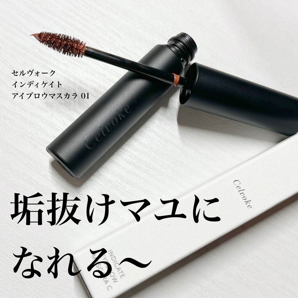 セルヴォーク インディケイトアイブロウマスカラ C/Celvoke/眉マスカラを使ったクチコミ（1枚目）