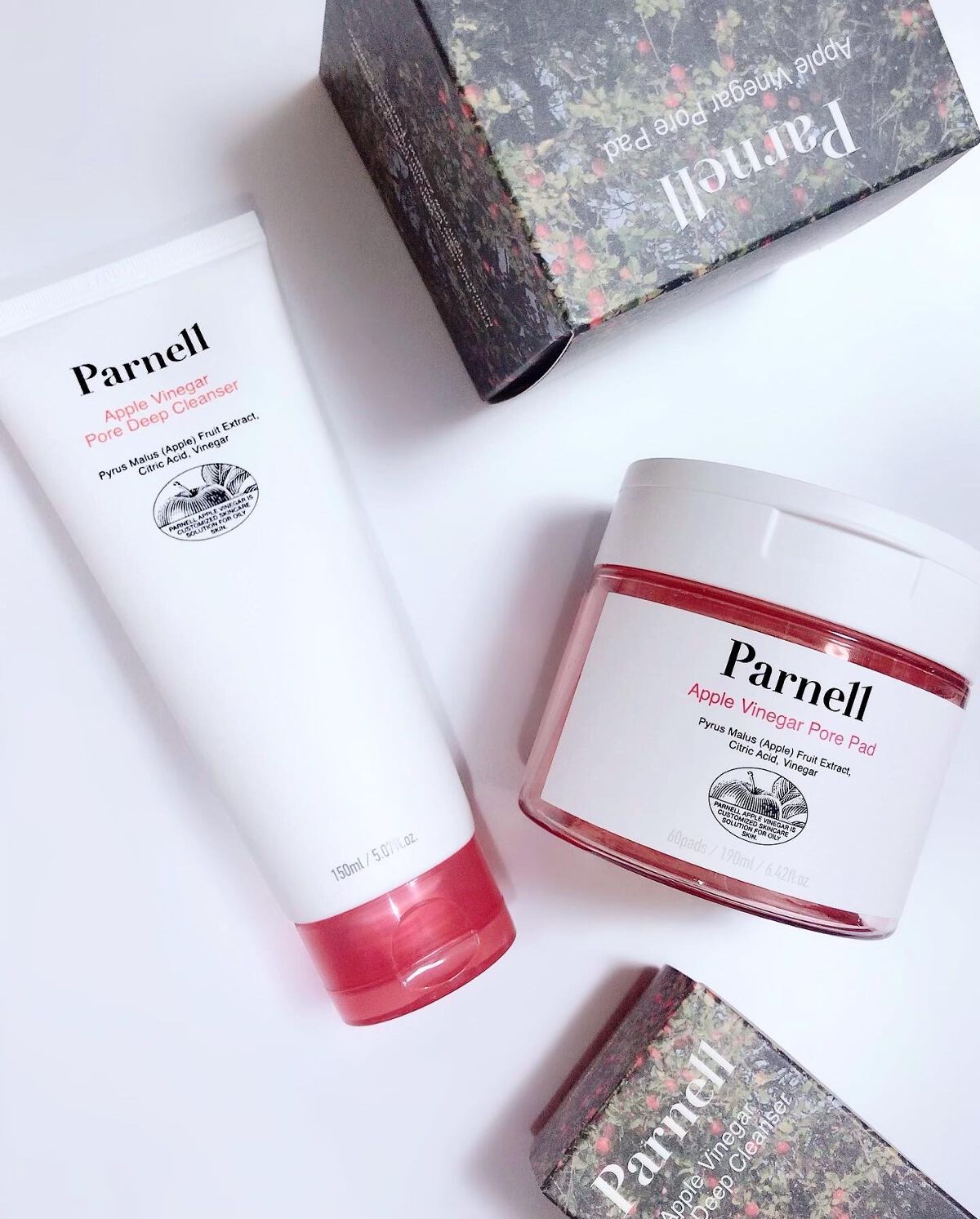 アップルビネガー　トナーパッド/parnell/トナーパッドを使ったクチコミ（1枚目）