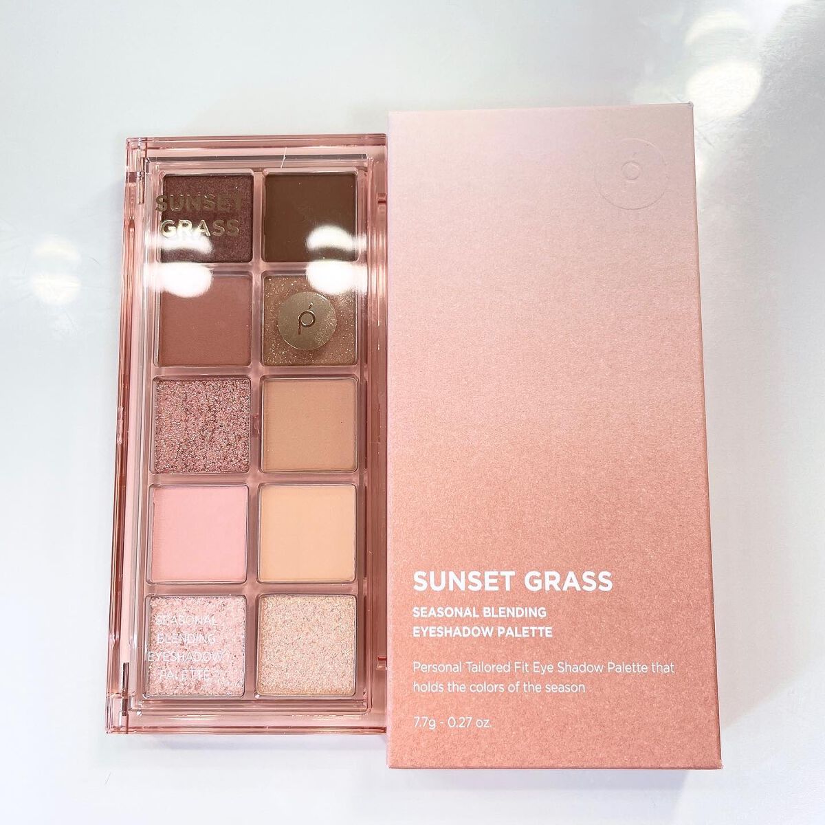 シーズナルブレンディングアイシャドウパレット/Peach C/アイシャドウパレットを使ったクチコミ(6枚目)