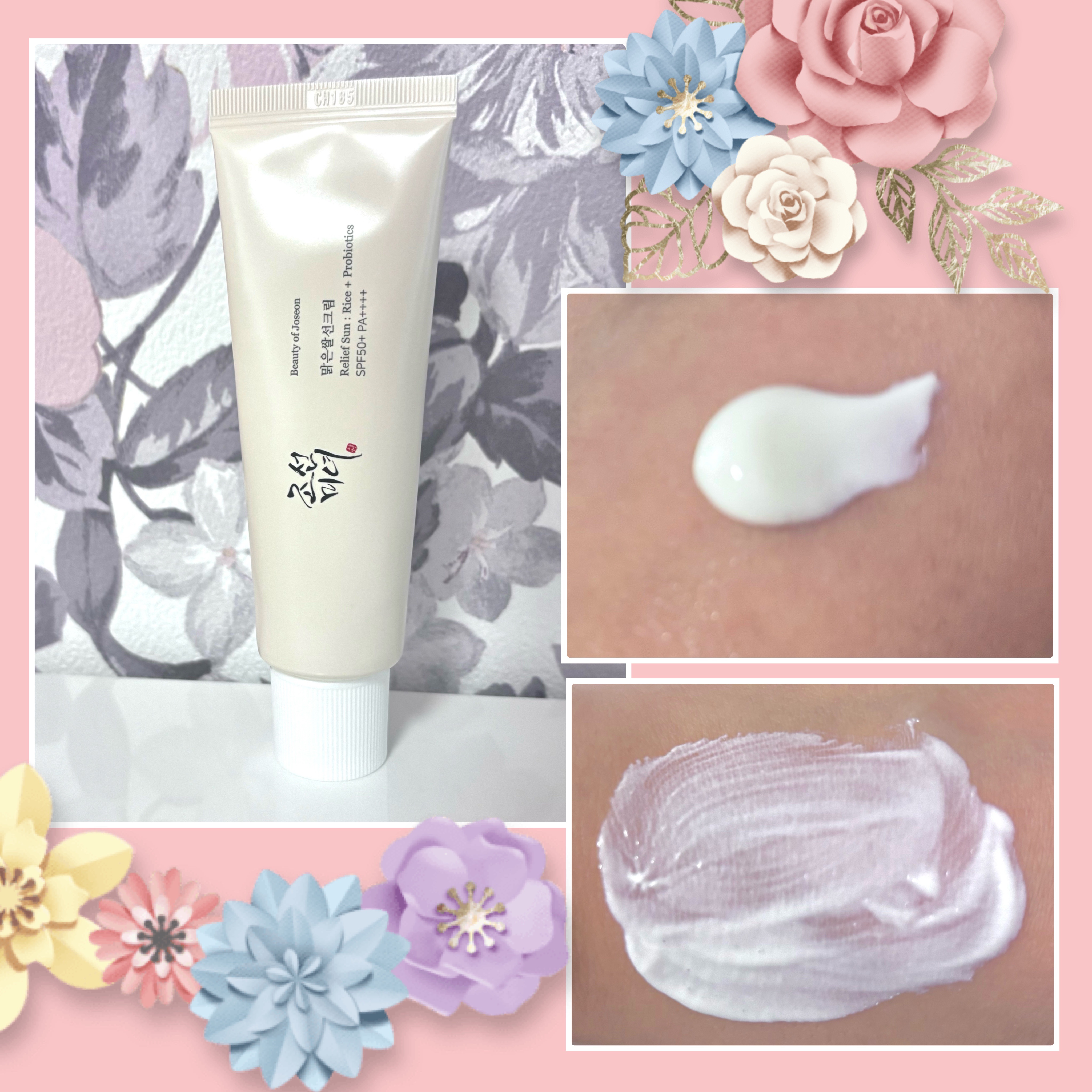 リリーフサンライス + プロバイオティクス/Beauty of Joseon/日焼け止めクリームを使ったクチコミ（1枚目）