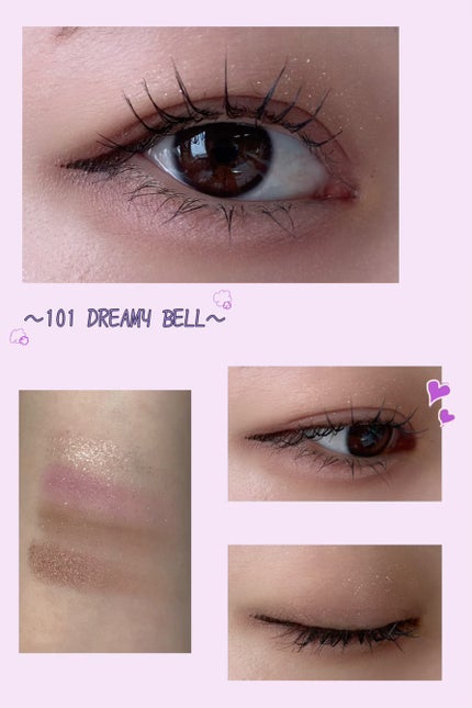 グリッターレイヤリングアイシャドウパレット/TWINKLE POP/アイシャドウパレットを使ったクチコミ(3枚目)