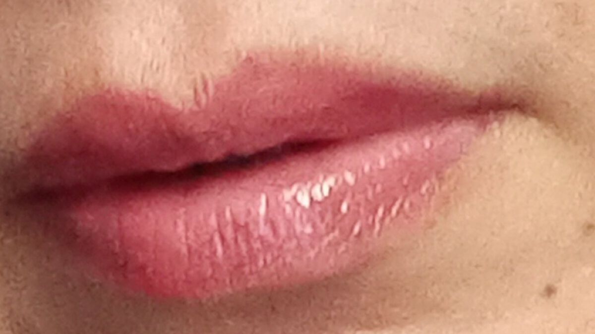 ニュアンスラップティント 07 愛の花束ピンク/Fujiko/リップティントを使ったクチコミ（3枚目）