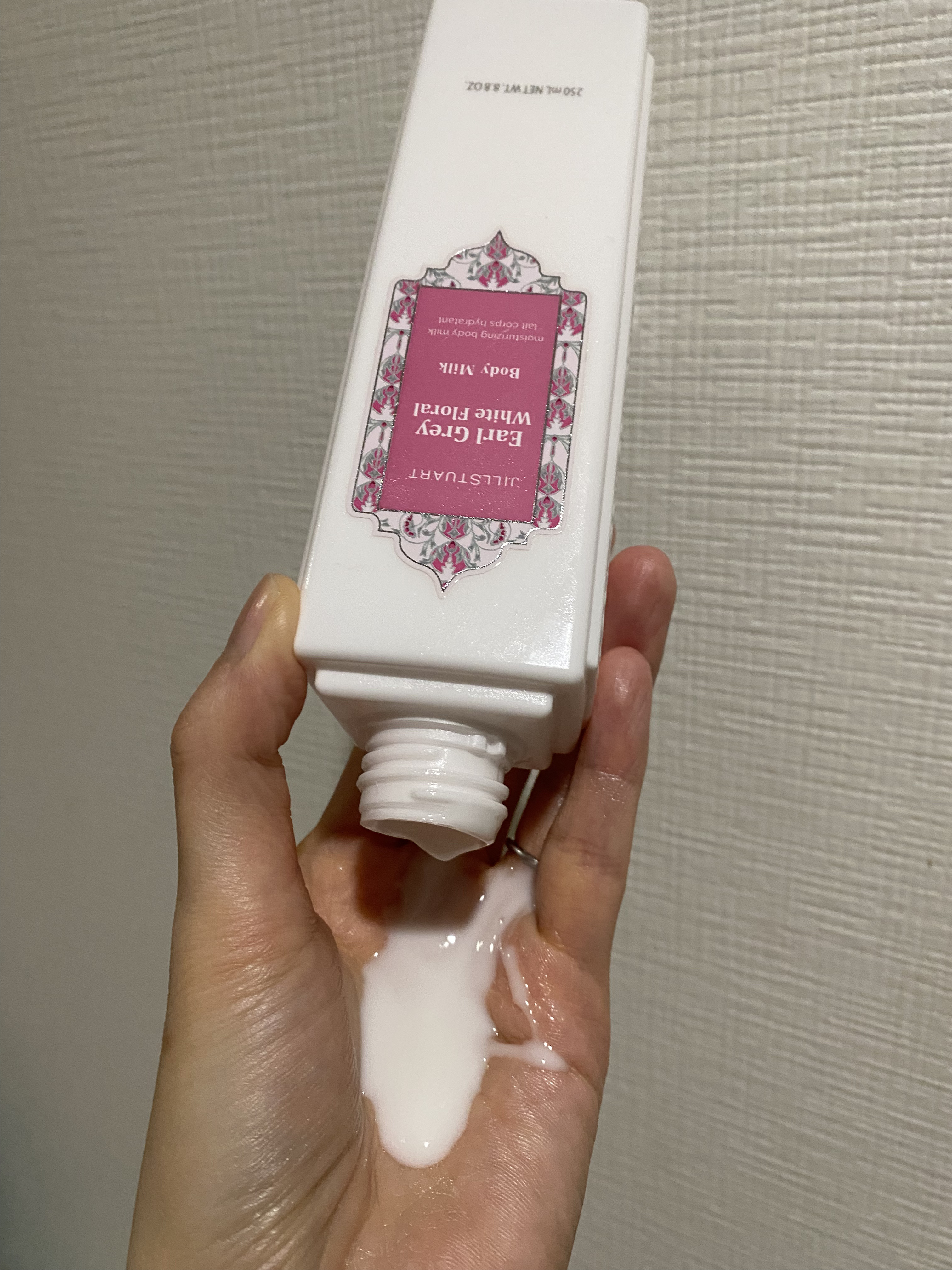 ボディミルク アールグレイ ホワイトフローラル/JILL STUART/ボディミルクを使ったクチコミ（3枚目）