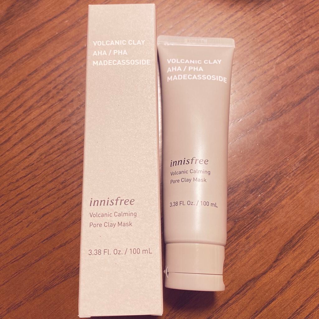 ヴォルカニック カーミング ポア クレイマスク/innisfree/洗い流すパック・マスクを使ったクチコミ(2枚目)