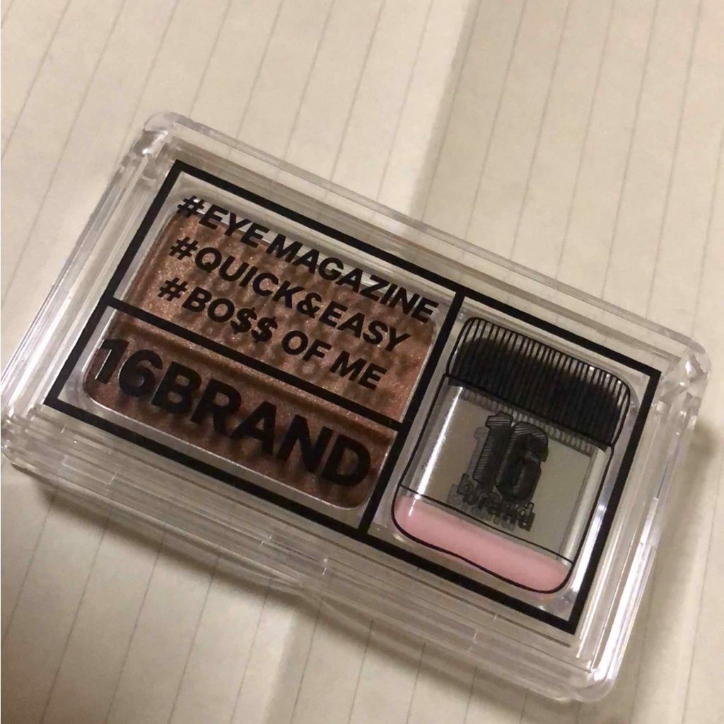 16 EYE MAGAZINE/16BRAND/アイシャドウパレットを使ったクチコミ（1枚目）