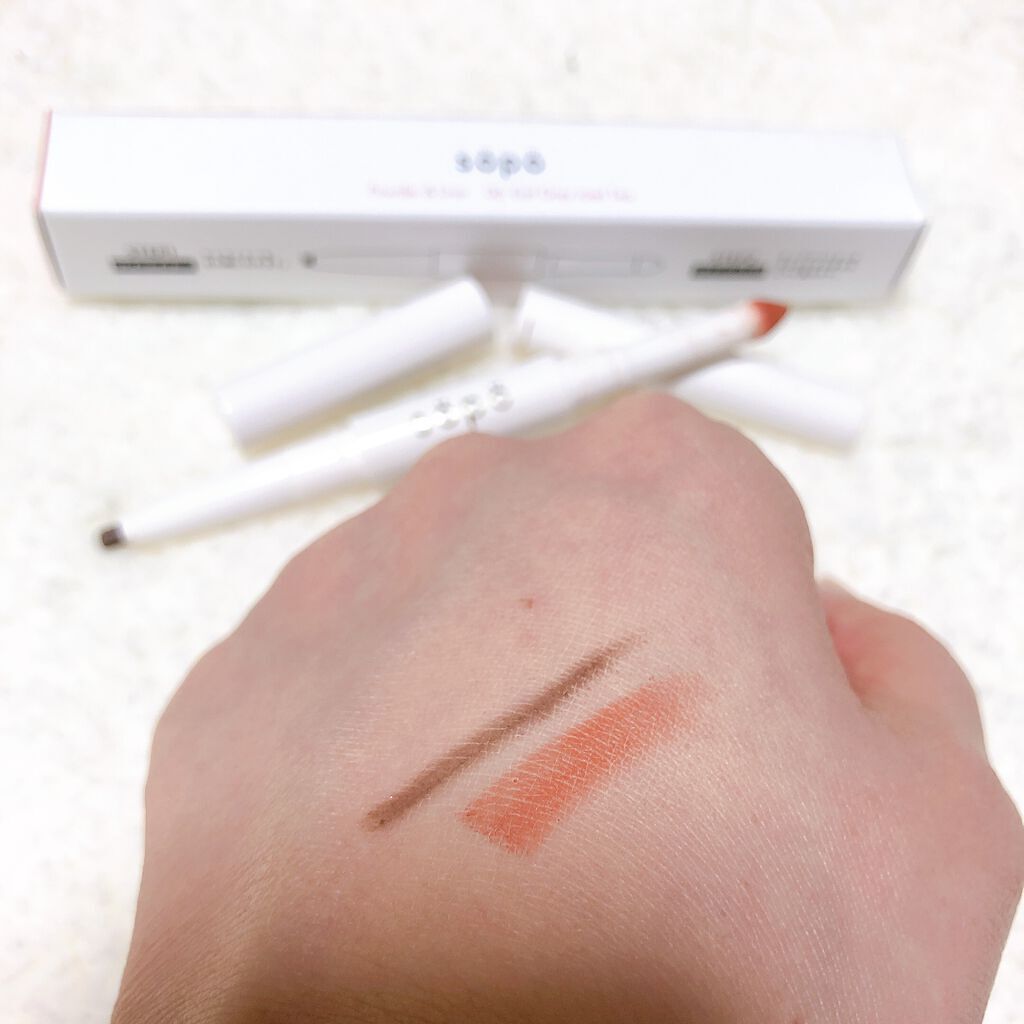 パウダー&ライナー/sopo/スティックアイシャドウを使ったクチコミ（3枚目）