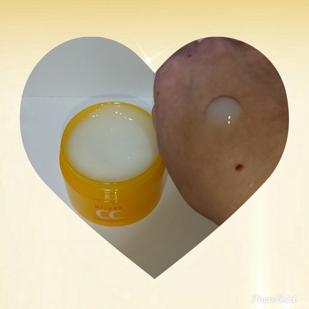 薬用しみ対策美白ジェル/メラノCC/フェイスクリームを使ったクチコミ(3枚目)