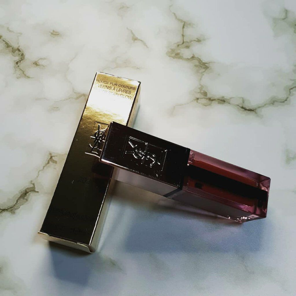 ルージュ ピュールクチュール ヴェルニ ウォーターグロウ/YVES SAINT LAURENT BEAUTE/口紅を使ったクチコミ(1枚目)