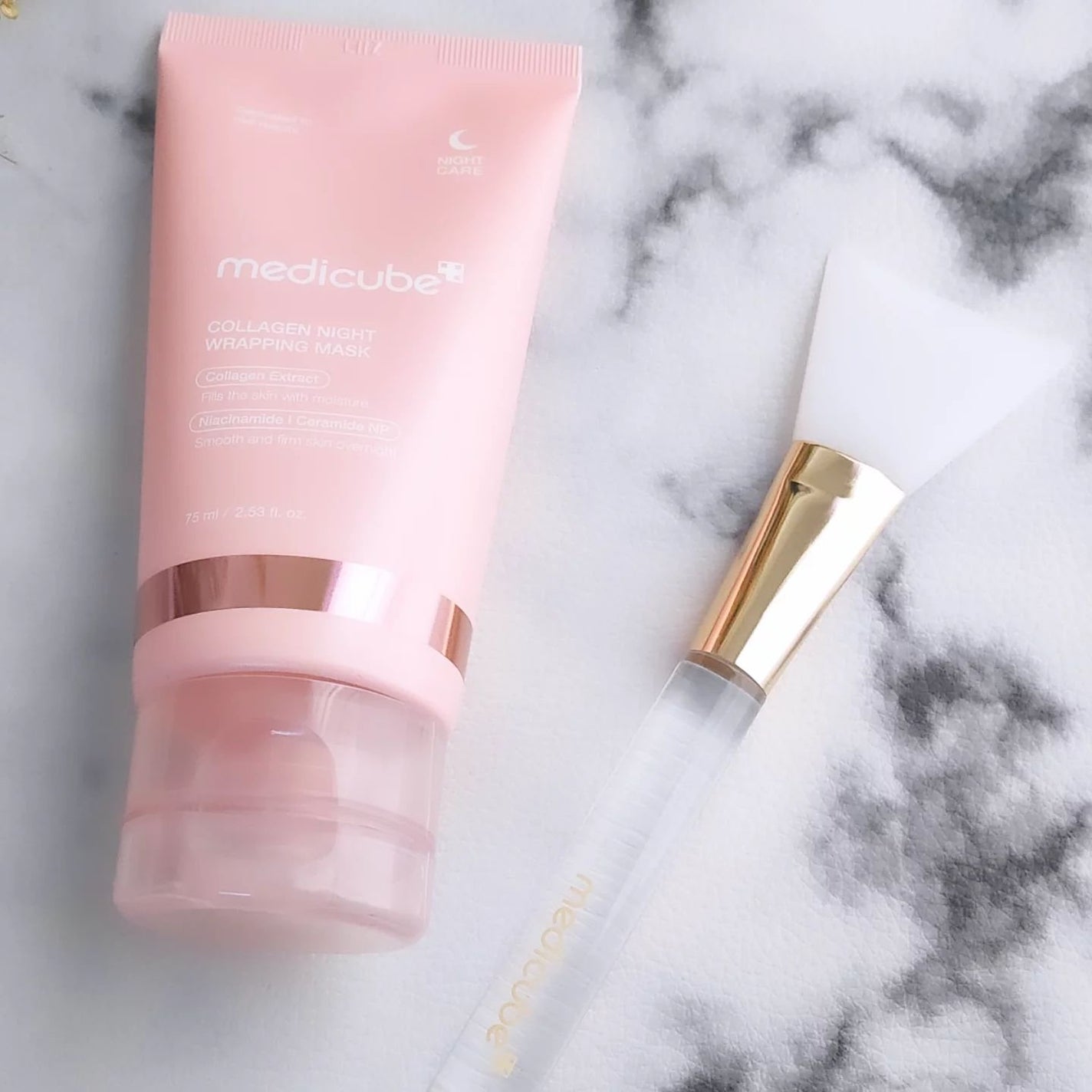 コラーゲンナイトラッピングマスク/MEDICUBE/洗い流すパック・マスクを使ったクチコミ(7枚目)