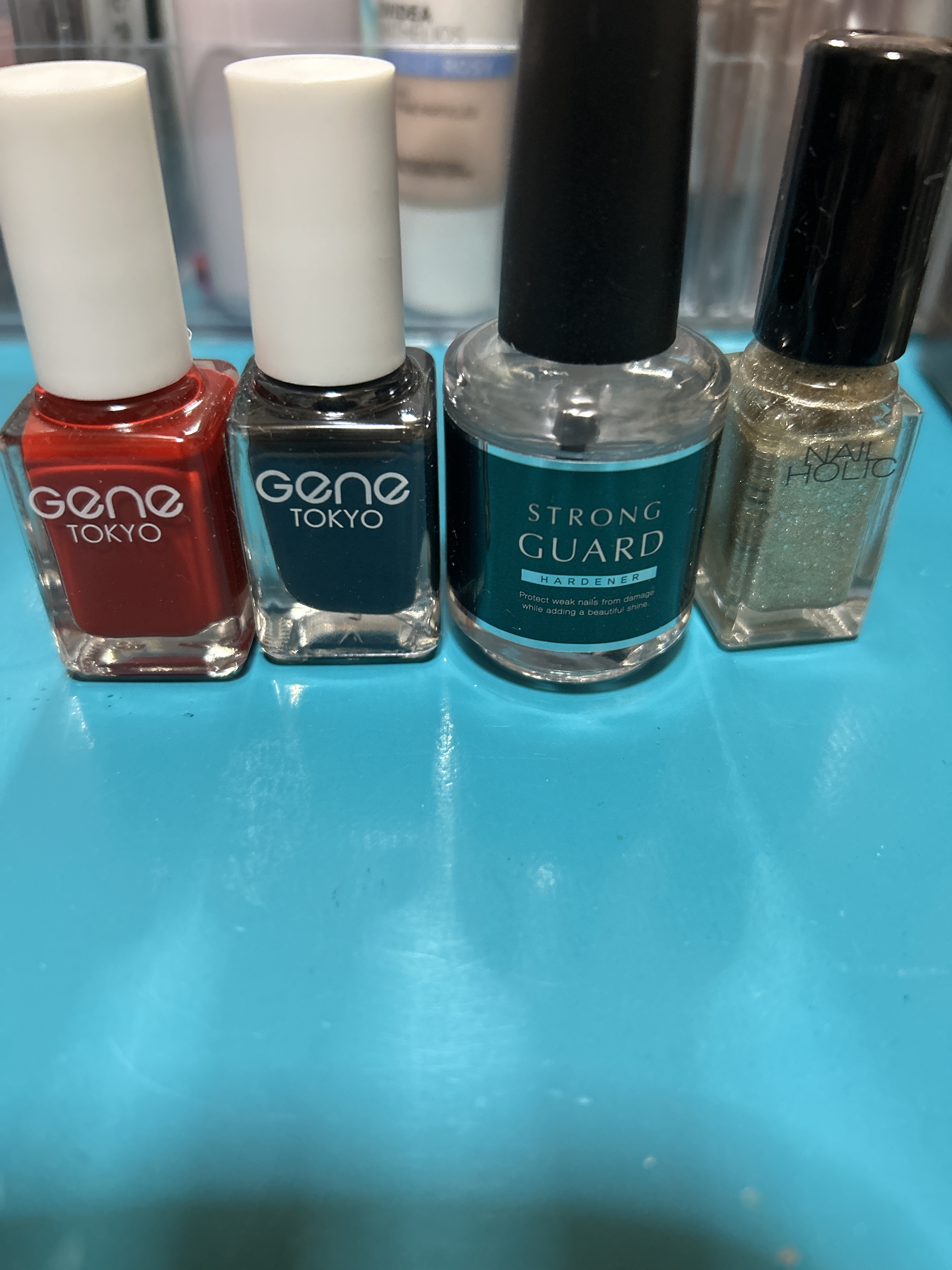 gene TOKYO ネイル ブラック/DAISO/マニキュアを使ったクチコミ（2枚目）