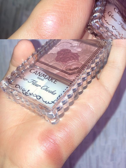 グロウフルールチークス/キャンメイク/パウダーチークを使ったクチコミ(2枚目)