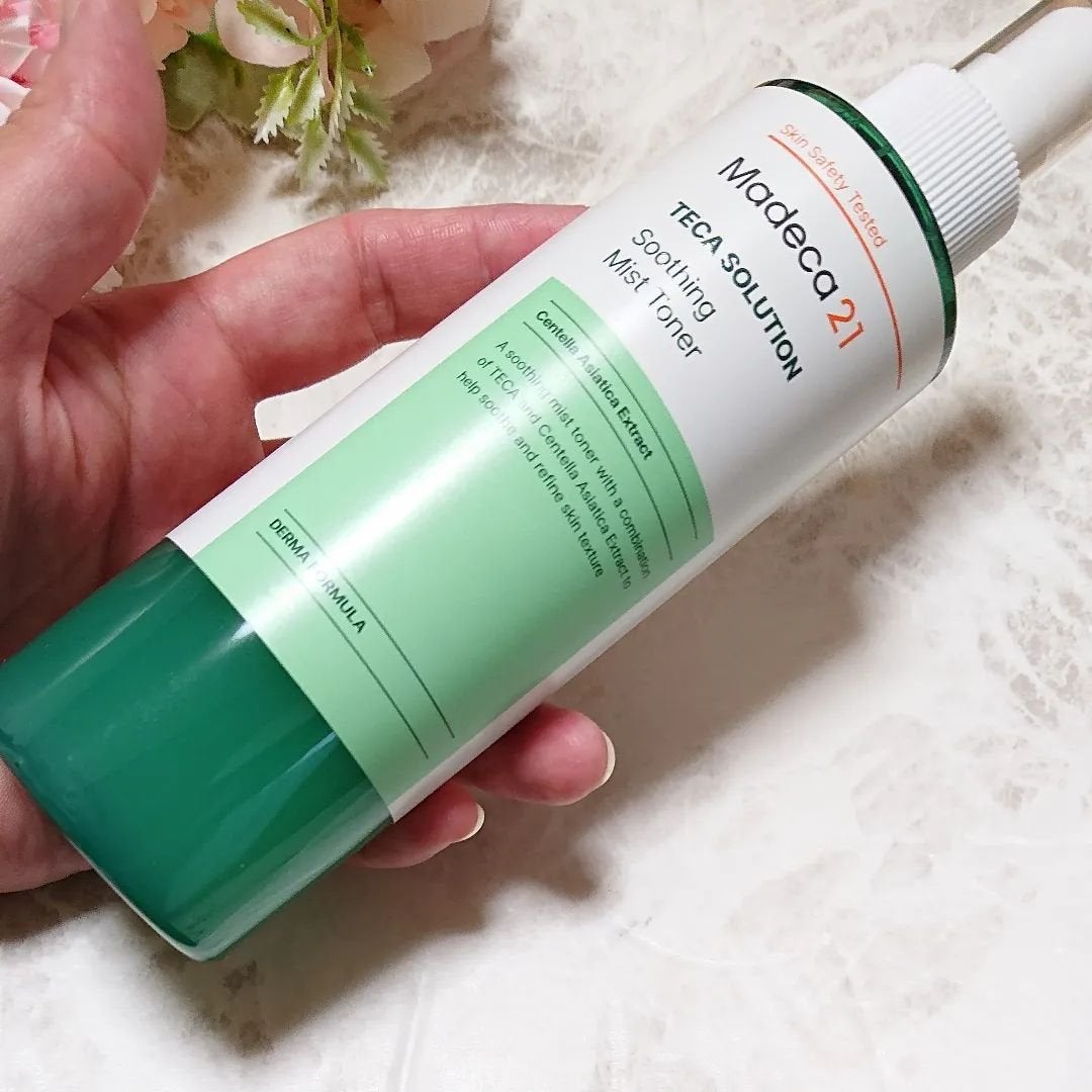 テカソルーションスージングミストトナー/Madeca21/ミスト状化粧水を使ったクチコミ(3枚目)