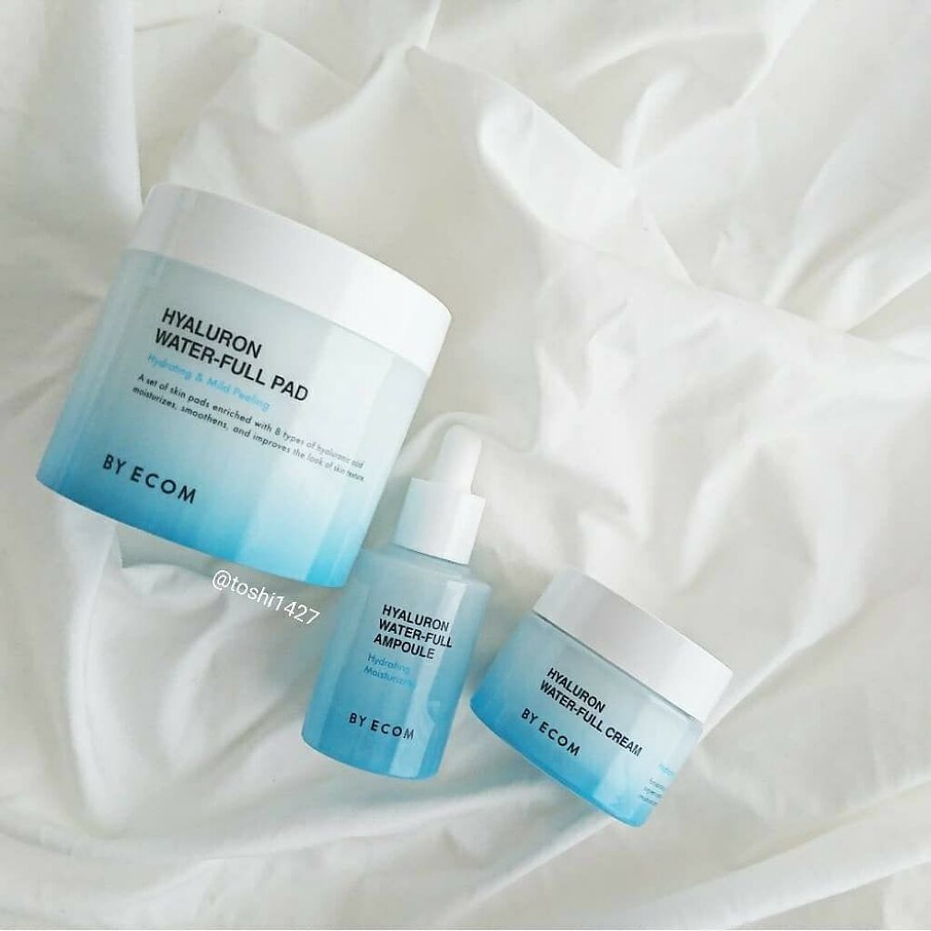 ヒアルロンウォーターフルパッド/BY ECOM/トナーパッドを使ったクチコミ（1枚目）