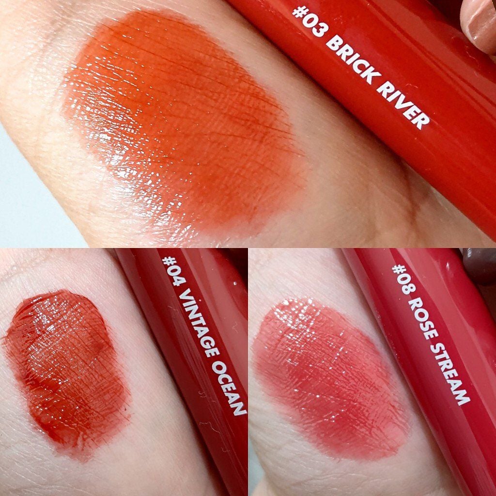 グラスティングウォーターティント/rom&nd/リップティントを使ったクチコミ(2枚目)