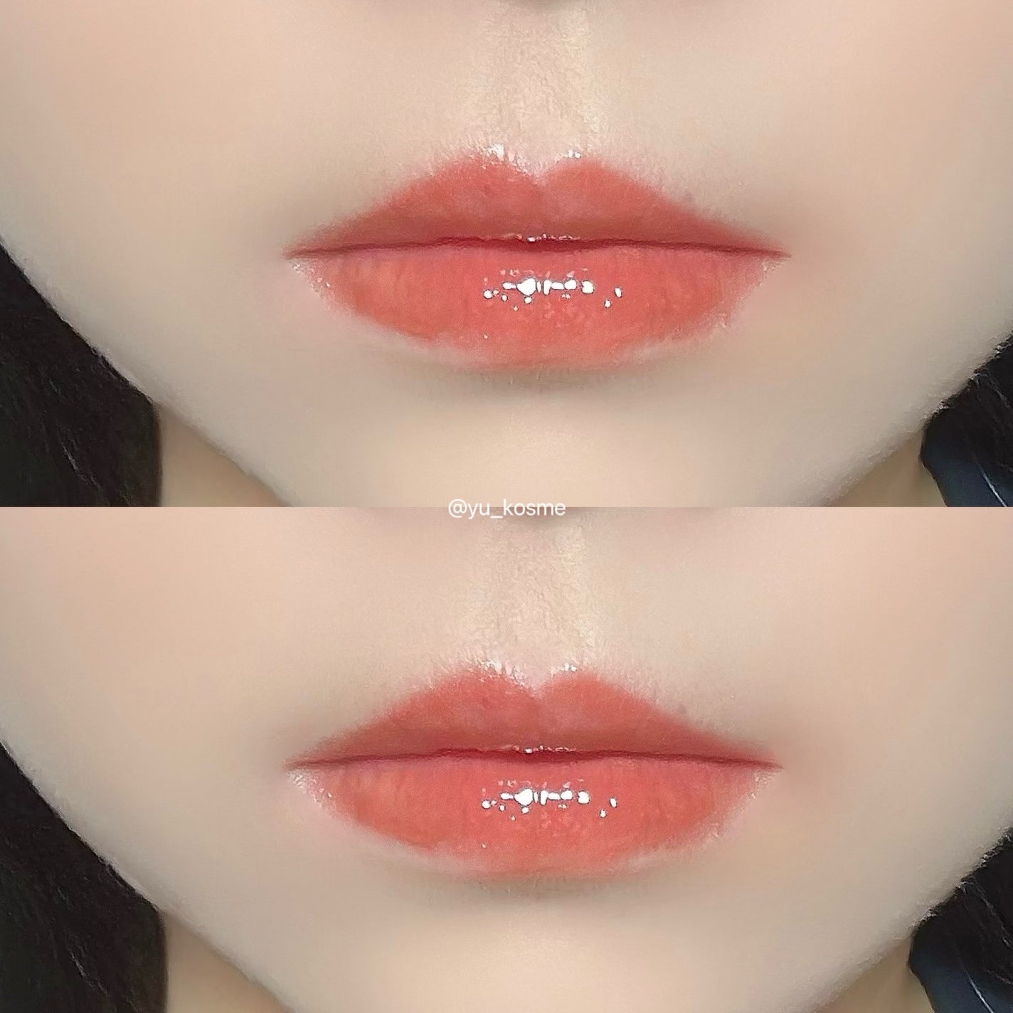 ジューシーラスティングティント/rom&nd/リップティントを使ったクチコミ(3枚目)