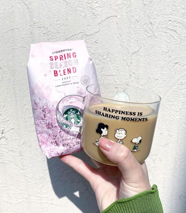 ．
SPRING SEASON BLEND🌸
うちでカフェミスト☕️

#starbucks#starbuckscoffee#starbuckssakura#springseasonblend#star