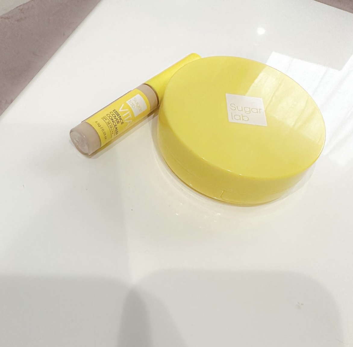 ビタエッセンスカバークッション/Sugar Lab/クッションファンデーションを使ったクチコミ（2枚目）