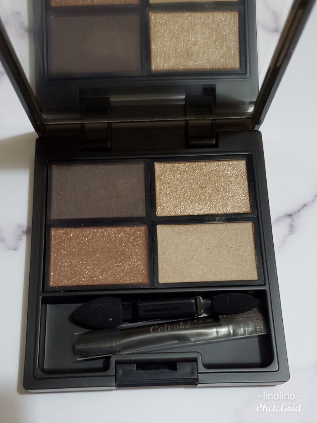 ヴォランタリーベイシス アイパレット/Celvoke/アイシャドウパレットを使ったクチコミ（1枚目）