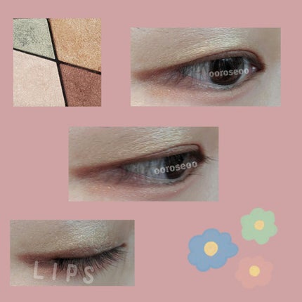 UR GLAM VELVET EYE COLOR PALETTE/U R GLAM/アイシャドウパレットを使ったクチコミ(4枚目)