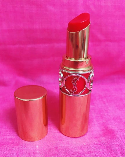 ルージュ ヴォリュプテ シャイン/YVES SAINT LAURENT BEAUTE/口紅を使ったクチコミ(1枚目)