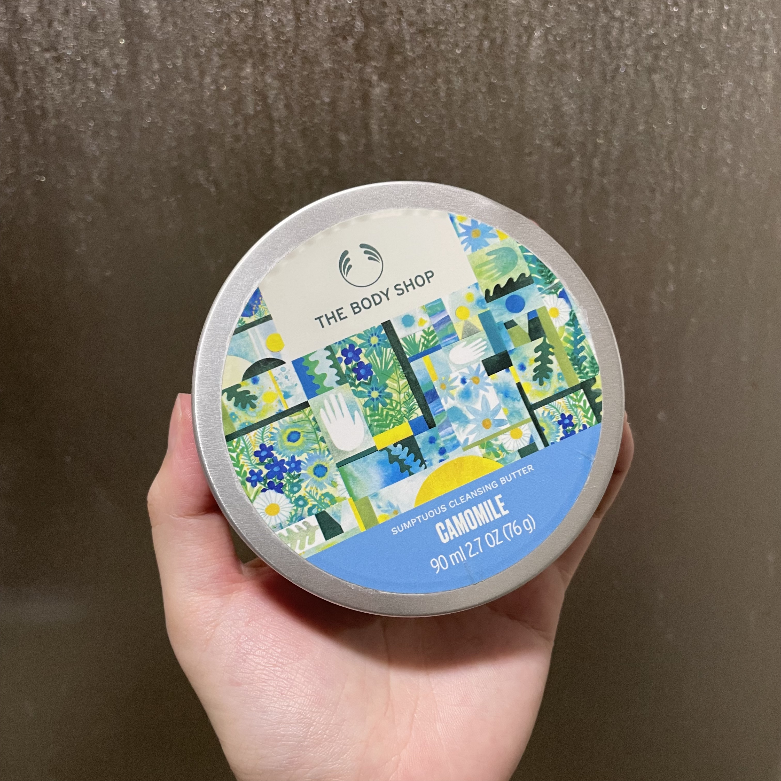 カモマイル サンプチュアス クレンジングバター 90ml/THE BODY SHOP/クレンジングバームを使ったクチコミ（2枚目）