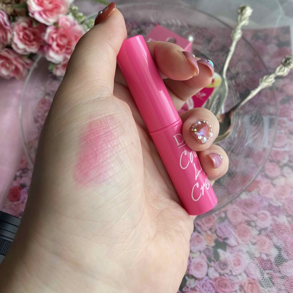 濃密うるみカラーリップクリーム/DHC/リップクリームを使ったクチコミ（3枚目）