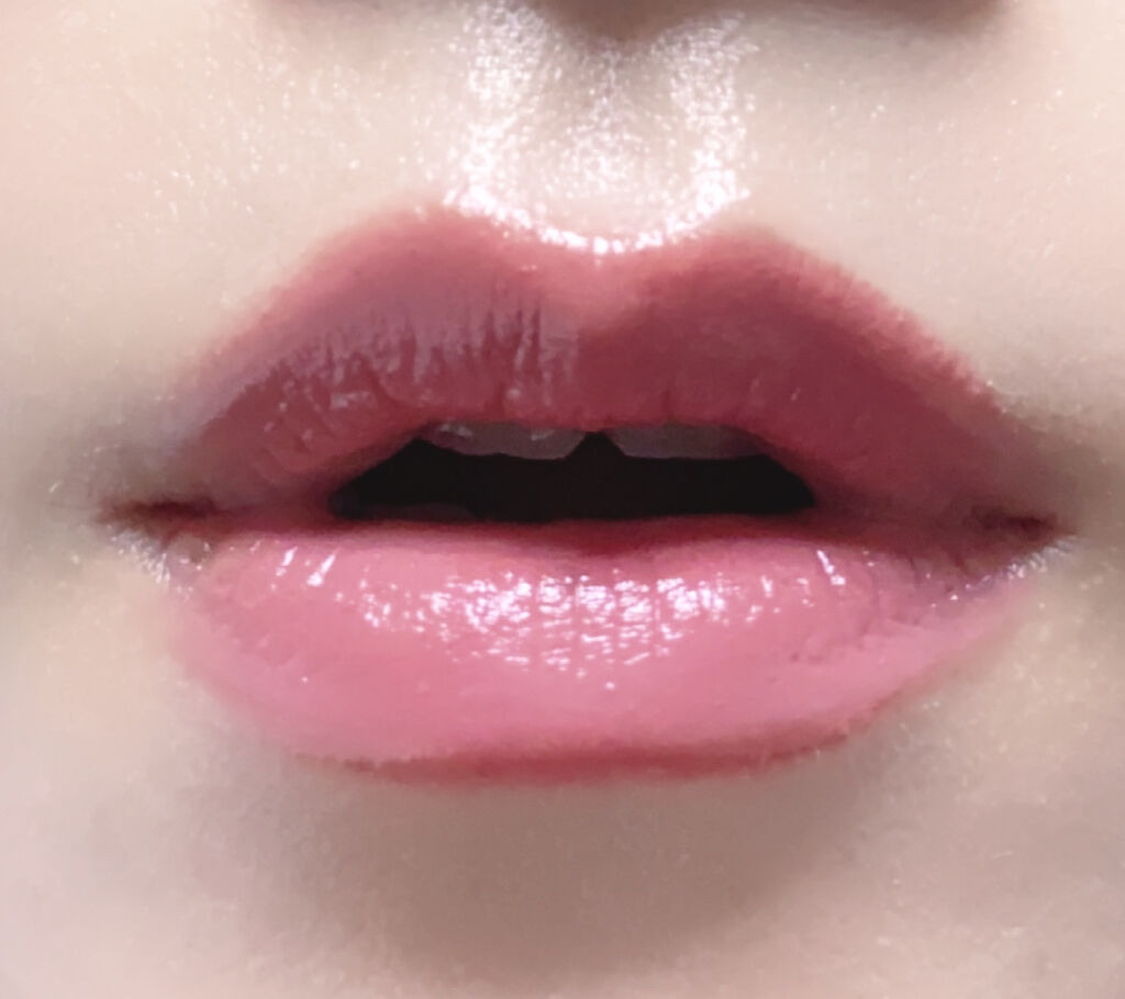 マシュマロルック リップスティック 022 ピンクブラウン/リンメル ロンドン/口紅を使ったクチコミ（3枚目）