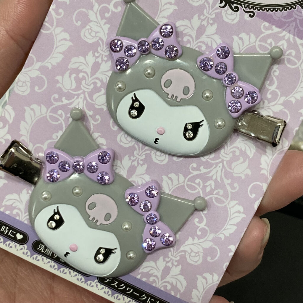 前髪クリップ/サンリオ/ヘアアクセサリーを使ったクチコミ（2枚目）