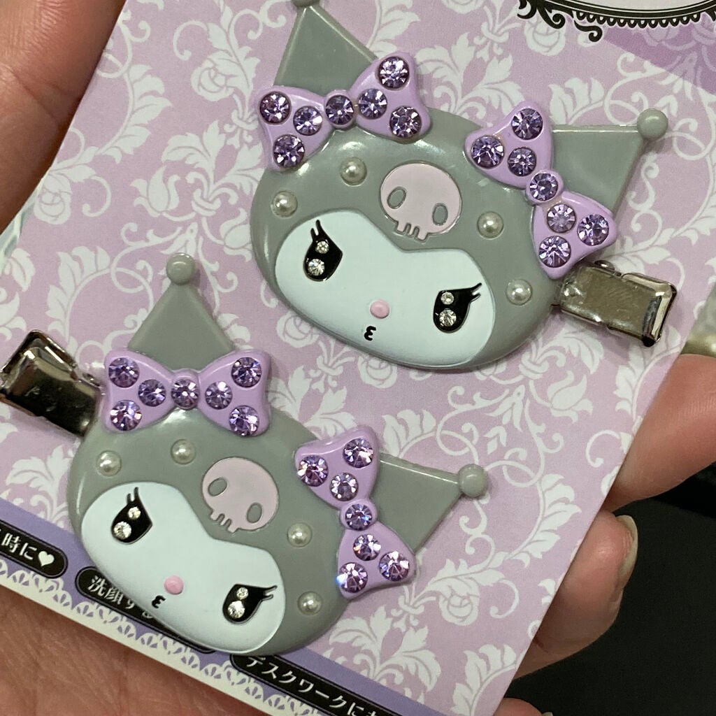 前髪クリップ/サンリオ/ヘアアクセサリーを使ったクチコミ(2枚目)