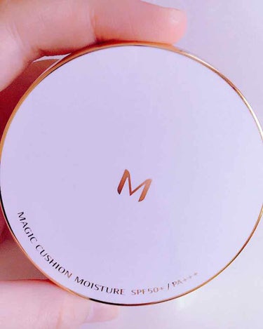 M クッション ファンデーション(モイスチャー)/MISSHA/クッションファンデーションを使ったクチコミ（1枚目）