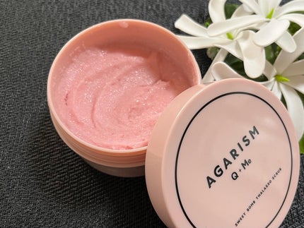 Q+Me スウィート ボム タラソ スクラブ/AGARISM/バスト・ヒップケアを使ったクチコミ(1枚目)