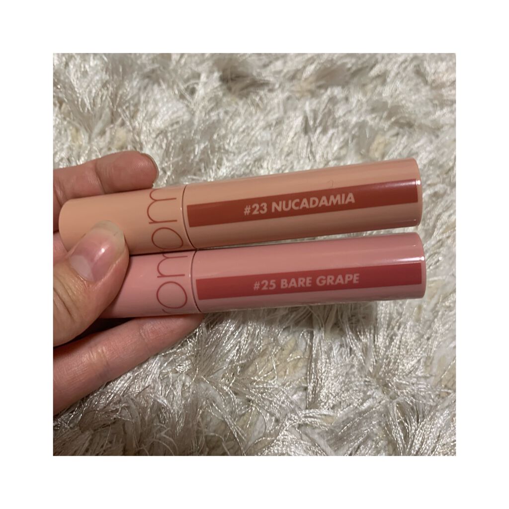 ジューシーラスティングティント/rom&nd/リップティントを使ったクチコミ（1枚目）