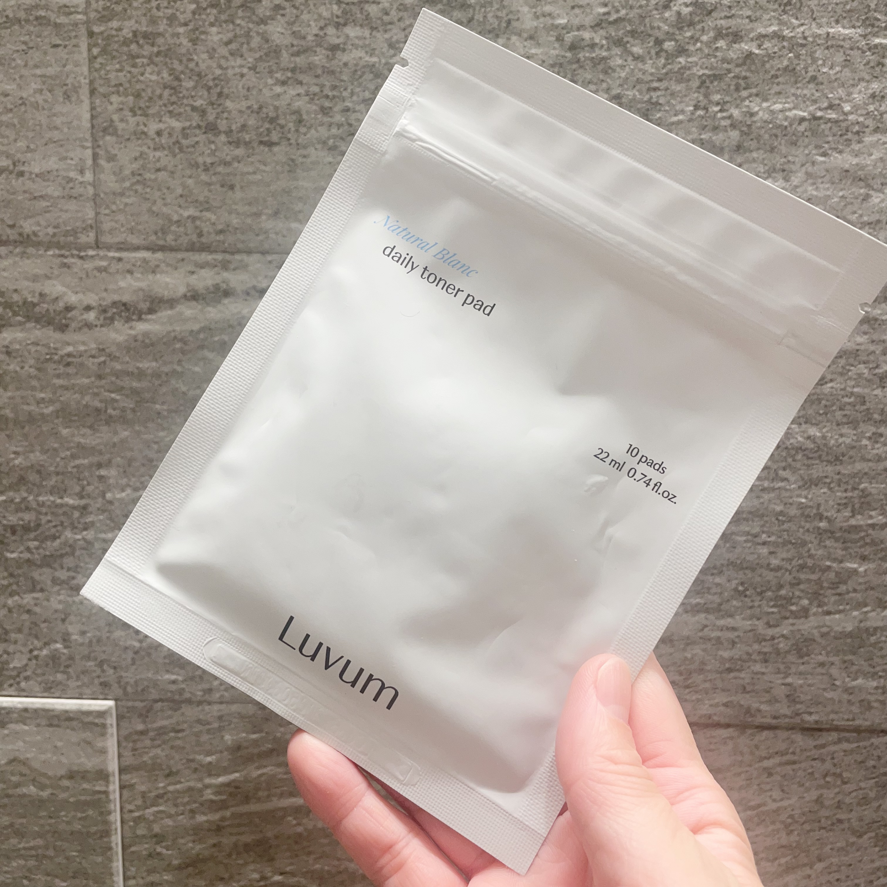 ナチュラルブランデイリートナーパッド/Luvum/トナーパッドを使ったクチコミ（3枚目）
