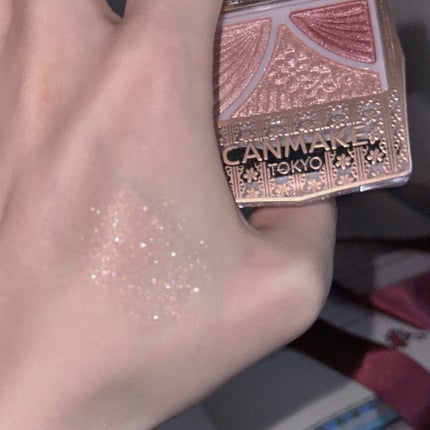 ジューシーピュアアイズ/キャンメイク/アイシャドウパレットを使ったクチコミ(5枚目)