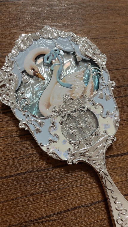 スワンバレエシリーズ ハンドミラー/FlowerKnows/その他化粧小物を使ったクチコミ(4枚目)