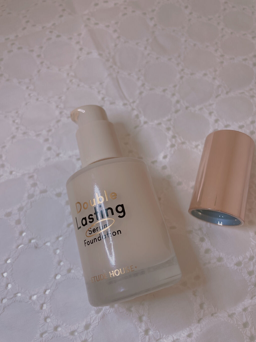 ダブルラスティング セラムファンデーション/ETUDE/リキッドファンデーションを使ったクチコミ（2枚目）