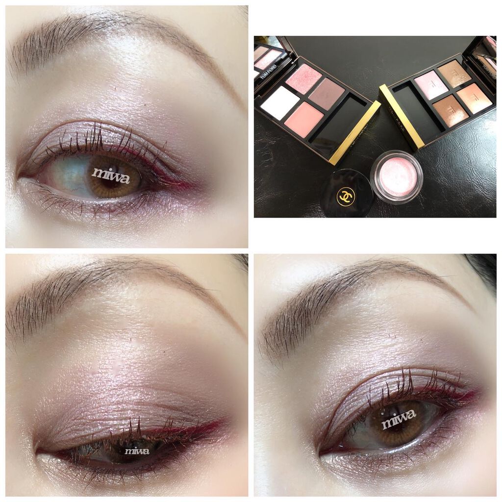 オンブル プルミエール クレーム 846 ピエール ドゥ ローズ/CHANEL/ジェル・クリームアイシャドウを使ったクチコミ（1枚目）