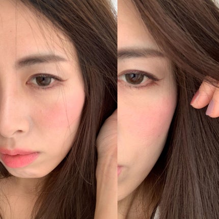 スフレチーク Souffle/DAISO/ジェル・クリームチークを使ったクチコミ(6枚目)