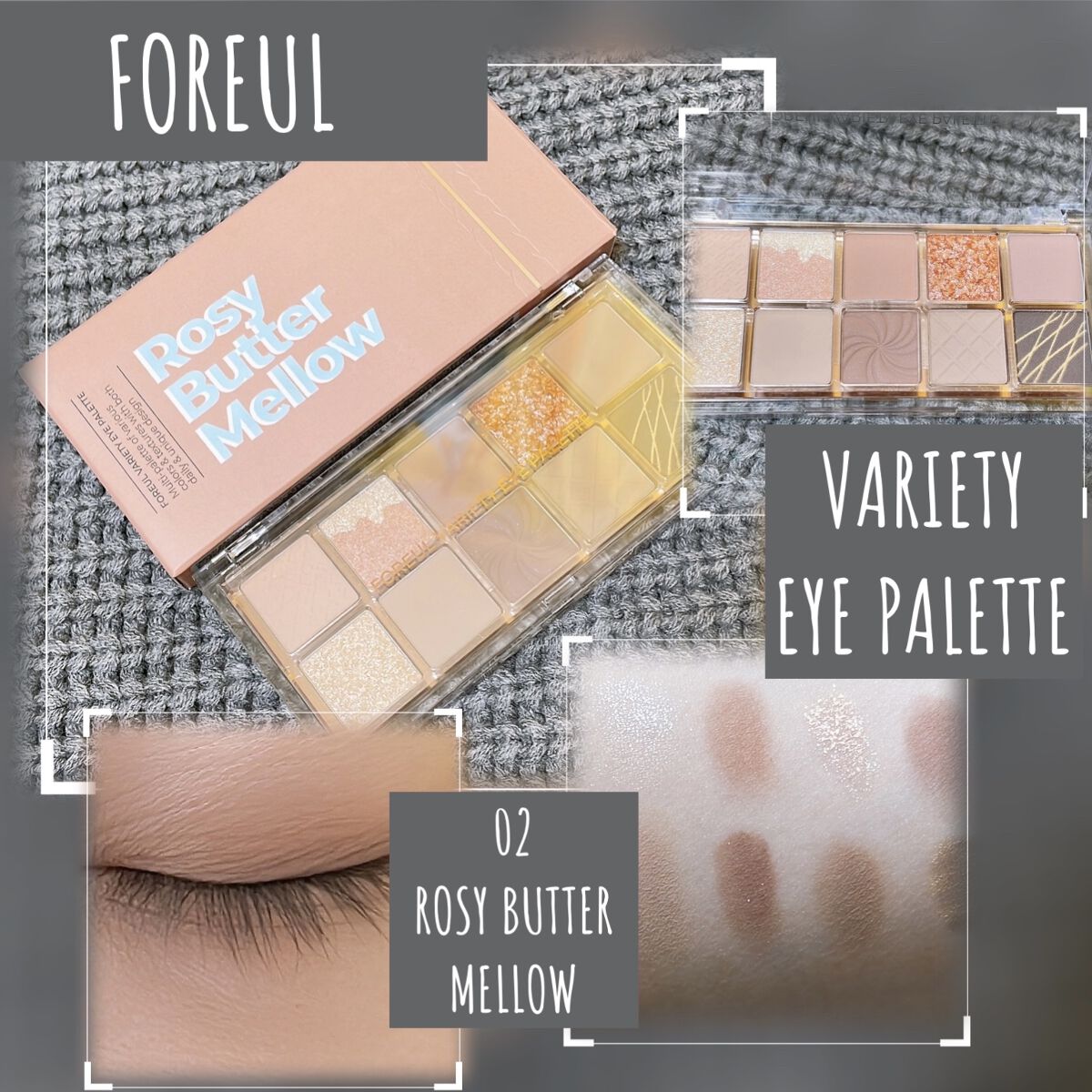 Stonism Shadow Palette/4OIN /アイシャドウパレットを使ったクチコミ（1枚目）