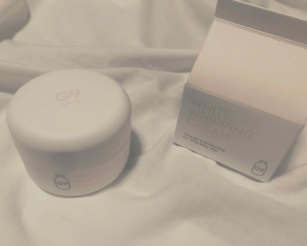 WHITE WHIPPING CREAM(ウユクリーム)/G9SKIN/化粧下地を使ったクチコミ（1枚目）