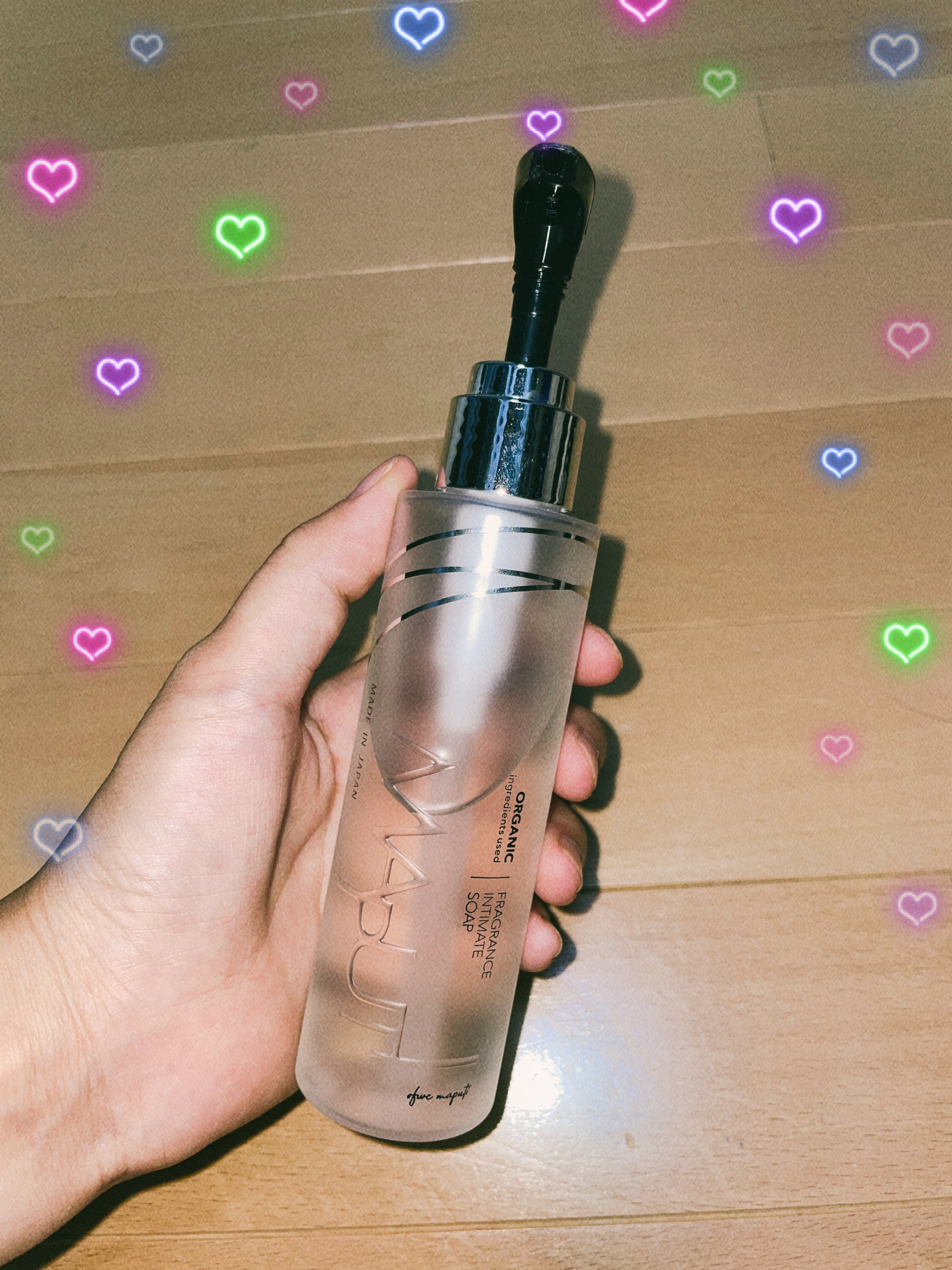 オーガニックフレグランスインティメイトソープ MAPUTI/MAPUTI/デリケートゾーンケアを使ったクチコミ（1枚目）