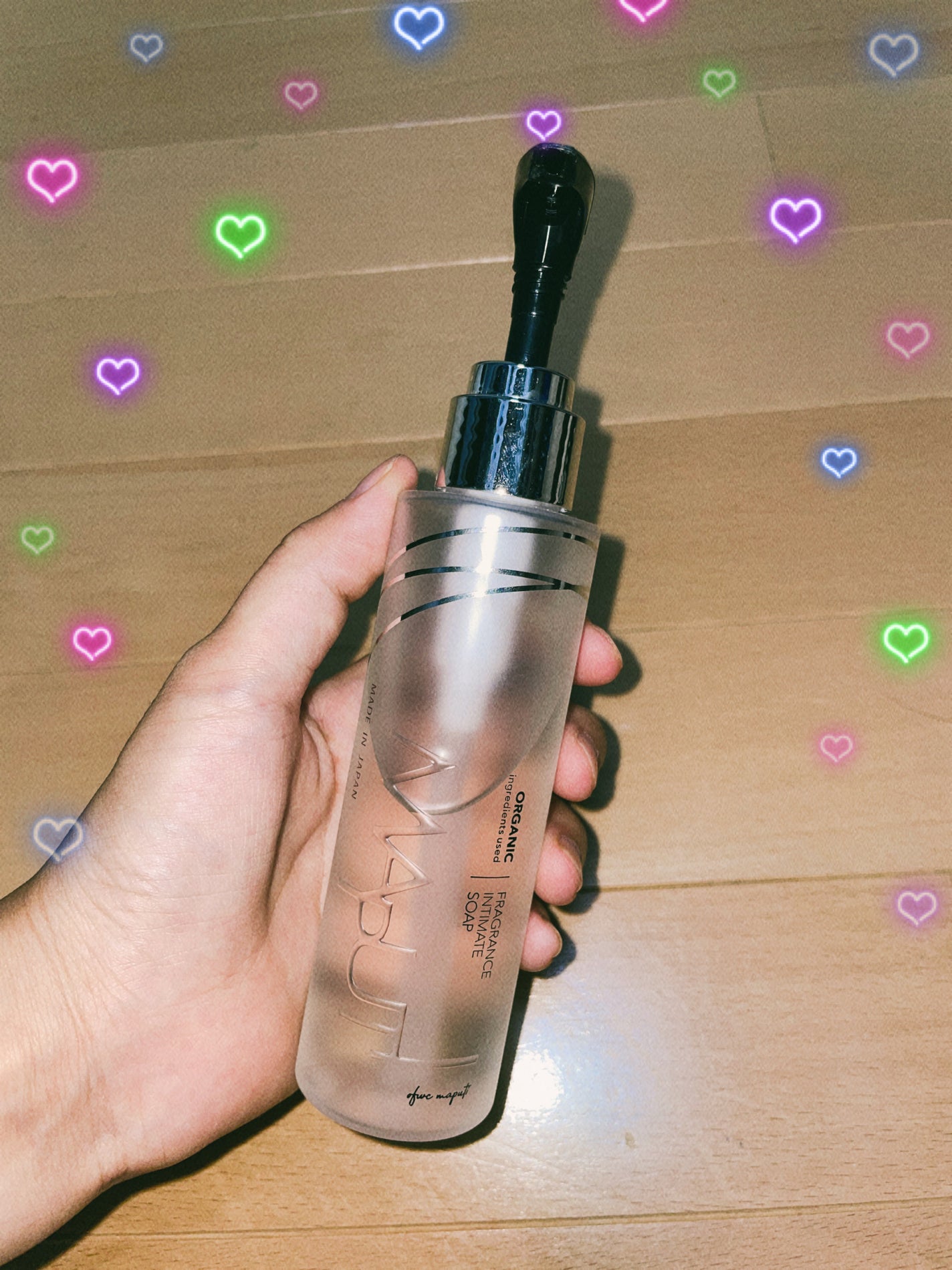 オーガニックフレグランスインティメイトソープ MAPUTI/MAPUTI/デリケートゾーンケアを使ったクチコミ(1枚目)