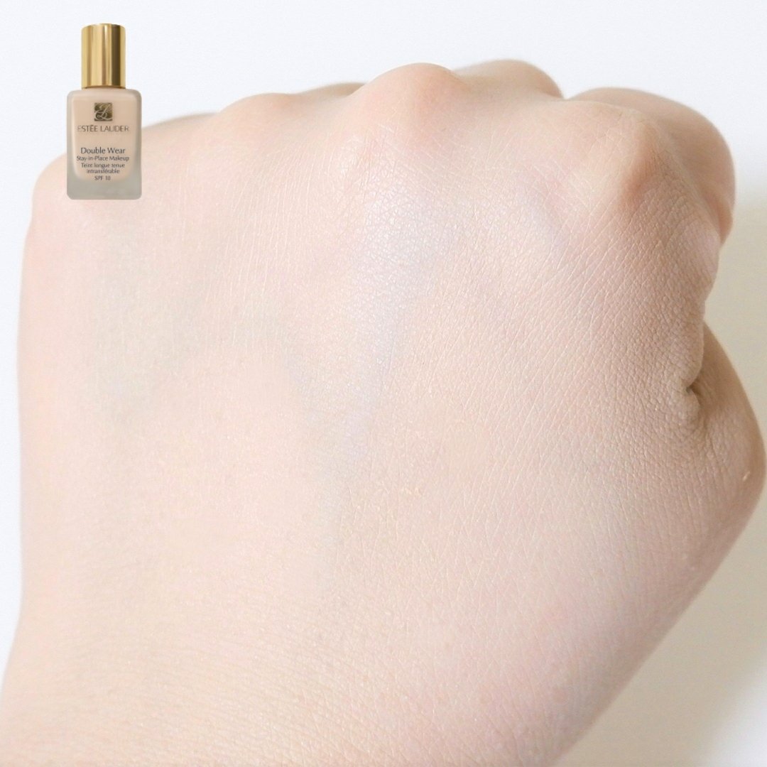 ダブル ウェア ステイ イン プレイス メークアップ  04 ペブル/ESTEE LAUDER/リキッドファンデーションを使ったクチコミ（2枚目）