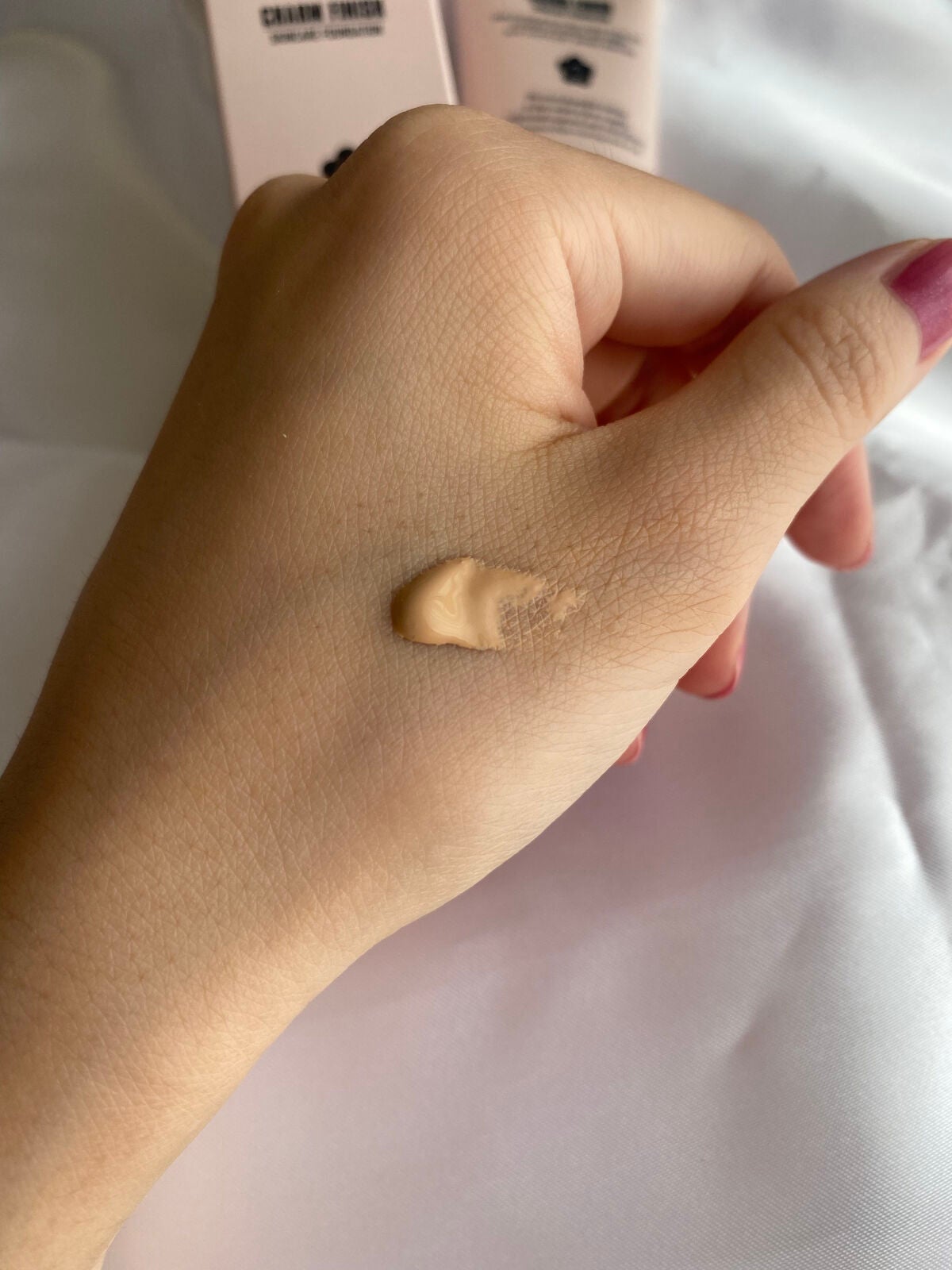 チャーム フィニッシュ /MARY QUANT/クリーム・エマルジョンファンデーションを使ったクチコミ(2枚目)