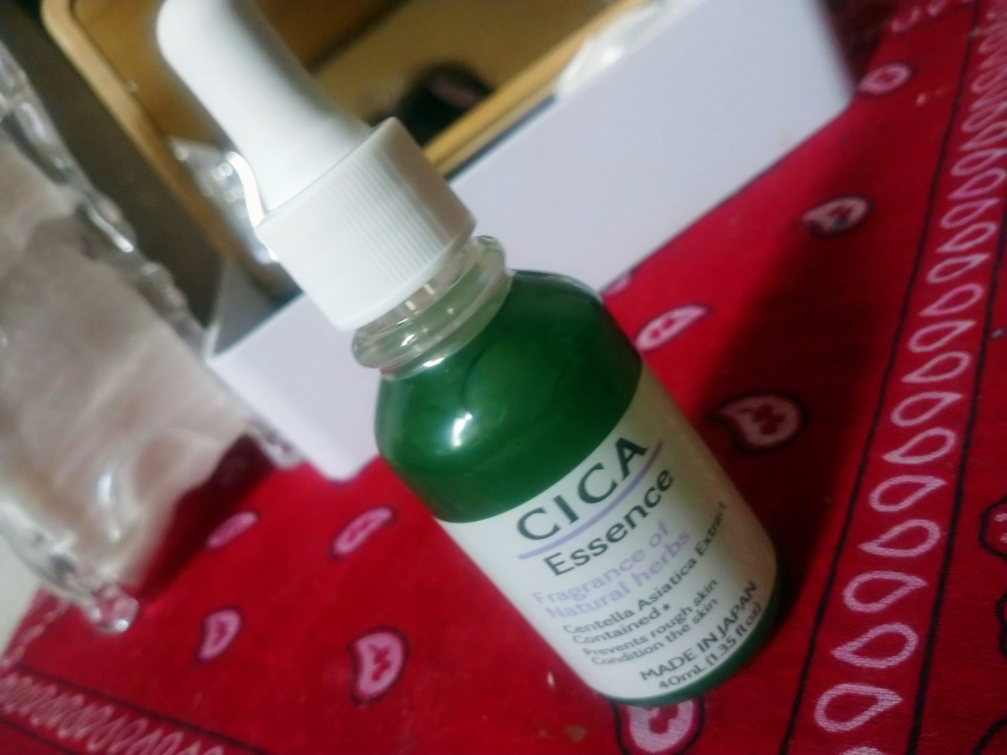 CICA 美容液/DAISO/美容液を使ったクチコミ（1枚目）